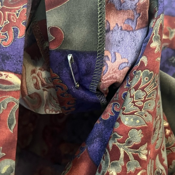 Vintage Plus Size 6X Button Down Blouse - Picture 3 of 7